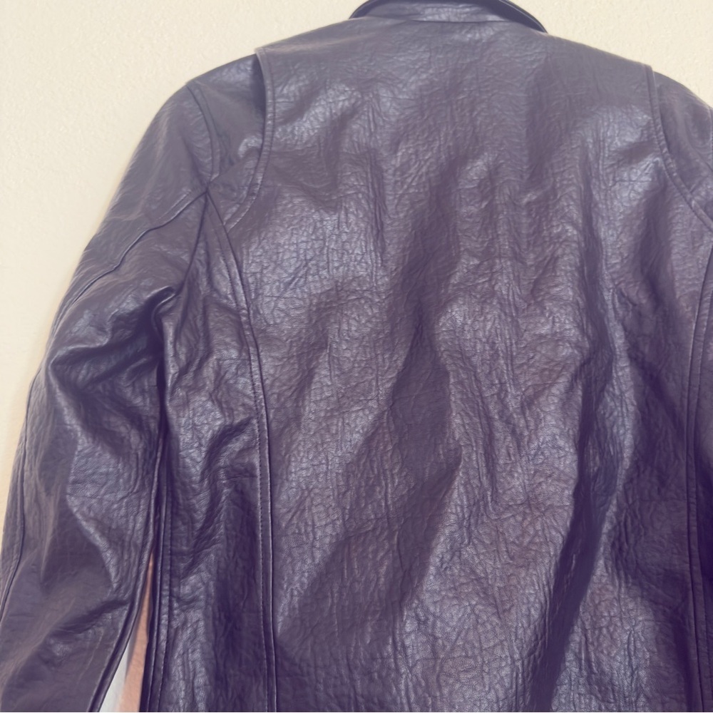 Free people BlankNYC Morning Gram Vegan Leather Moto Jacket - Picture 10 of 11